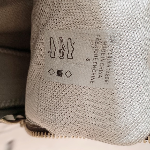 Ankle Wedge Boots Winter Booties - Grey Size 8 - Picture 3 of 3